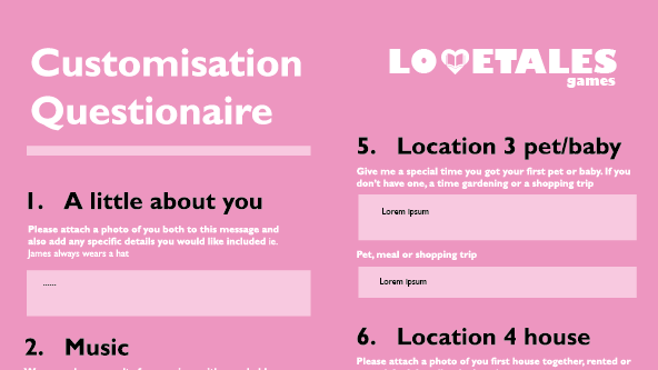 Questionnaire preview